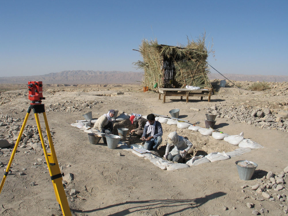 Opgravingen in Iran