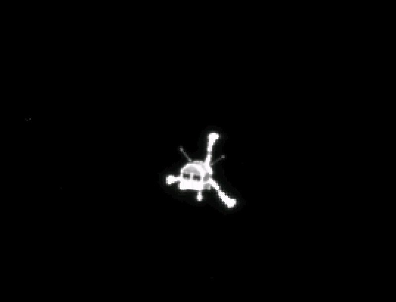 Philae vanuit Rosetta