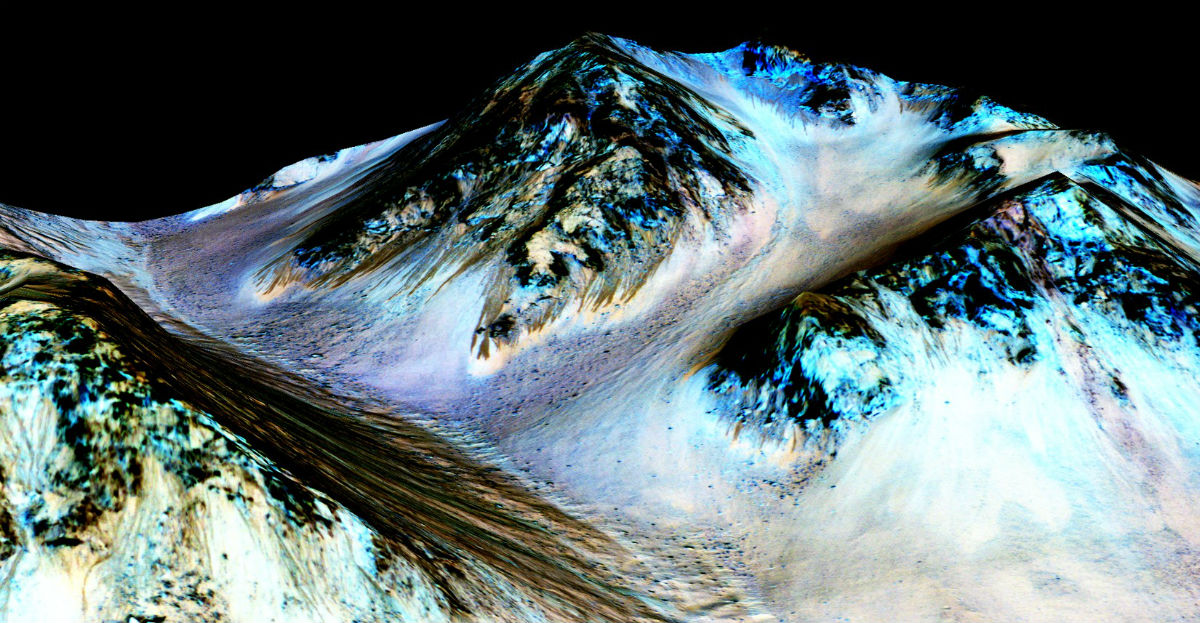 Vloeibaar water op Mars