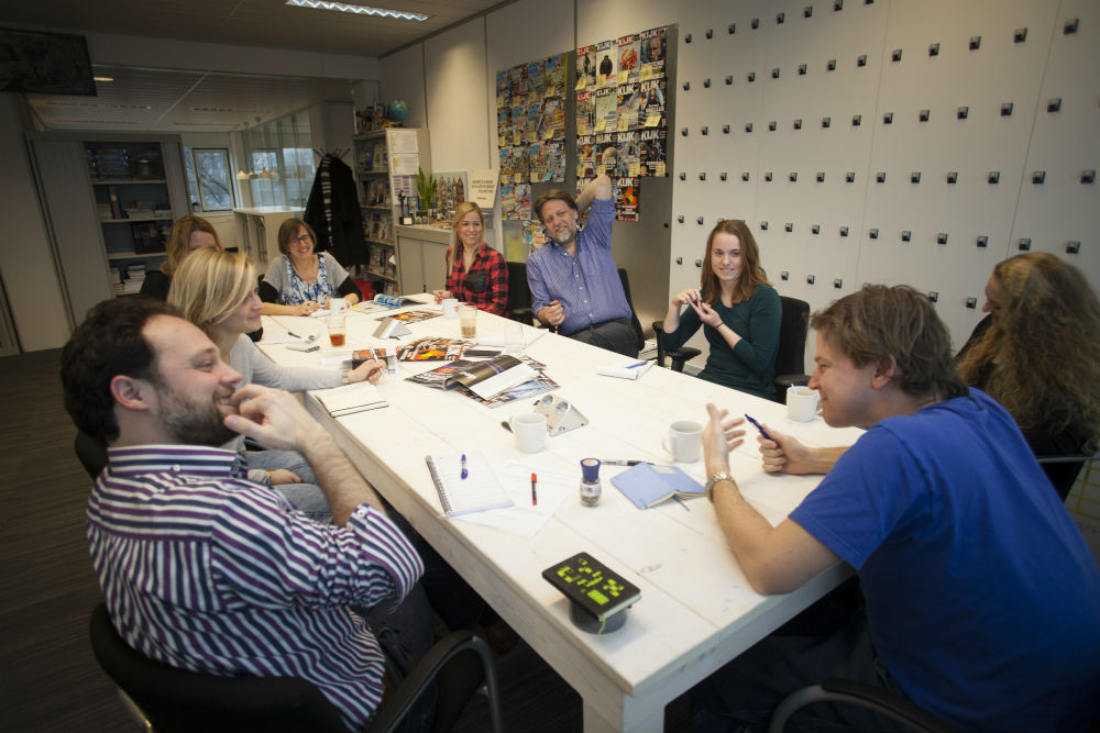 Rolf Hut brainstormt met KIJK