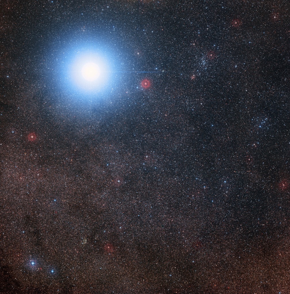 Alpha Centauri AB en Proxima Centauri