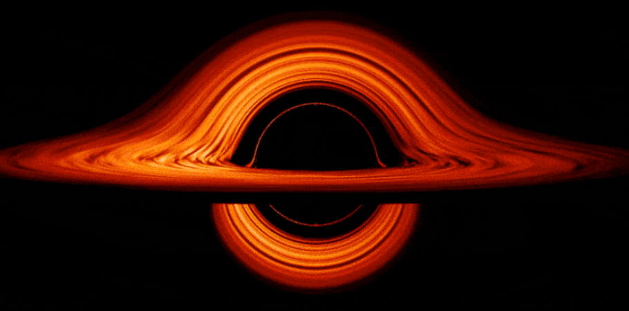 NASA's visualisatie van een zwart gat is betoverend | KIJK Magazine
