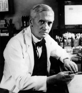 Alexander Fleming uitvinder penicilline