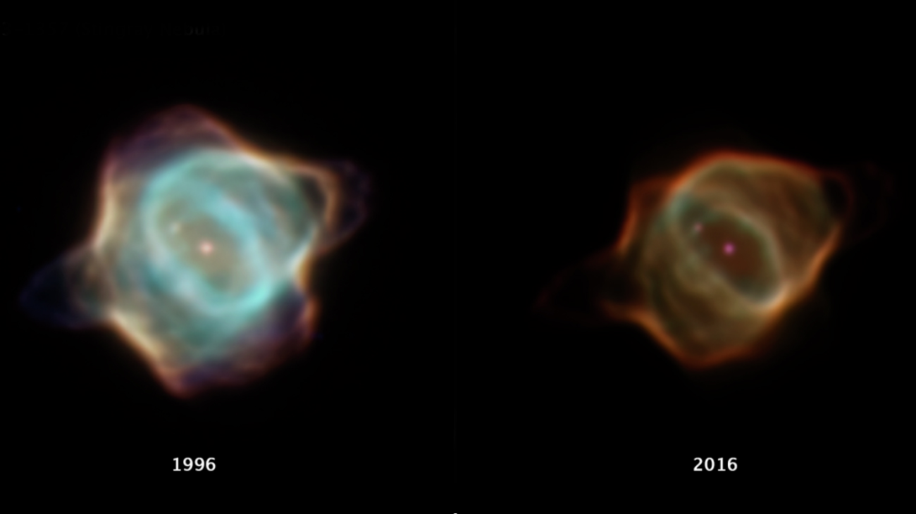 Planetary nebula is disappearing at an unprecedented speed